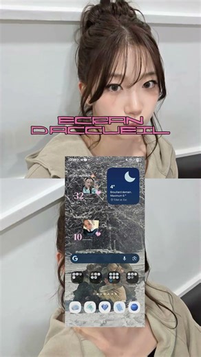 Mon tel ☆ #minghaerinîle #kpop #chaeism #kazuha #lesserafim 《clean repost》{02/02/26}