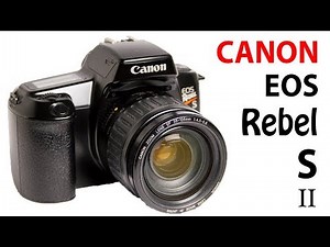 How to Use Canon EOS Rebel S II, EOS 1000 S, EOS 1000 F Film Camera (Beginners Quick Guide)