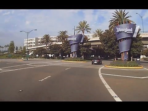 Drive To The Parking Structure Disneyland