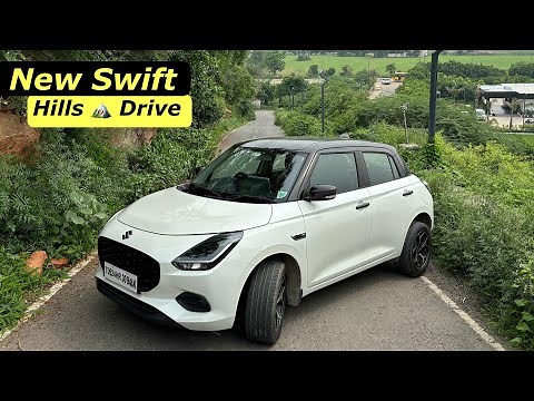 Maruti Suzuki Swift 2024 - Hill Drive Review: Power & Performance Test !! New Swift 2024