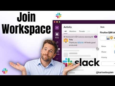 How To Join a Workspace in Slack