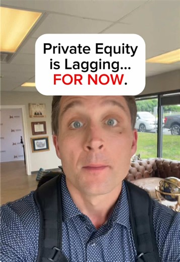 Private Equity: The catch-up trade may be coming. Private equity doesn’t price like Apple stock. It doesn’t trade every second. And on days where there isn’t a real transaction, many private equity funds rely on pricing models to estimate value. That’s where the “40% rule” comes in. If public markets rip higher, private equity can look like it’s lagging. But the real price discovery often happens when there’s an IPO, acquisition, or sale. And with SpaceX blowing the IPO window wide open, we’ll l