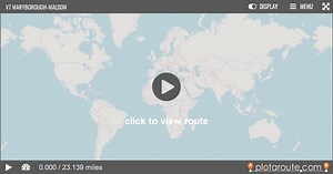 V7 Maryborough-Maldon on plotaroute.com