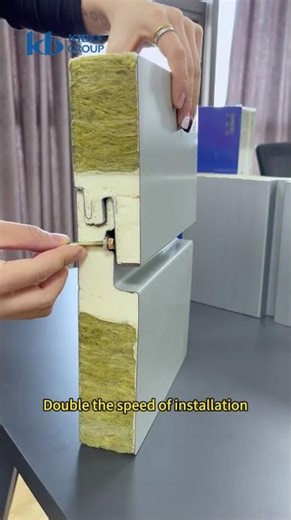 On-Site Project Footage of Rock Wool Panels Installation！