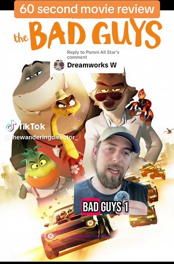 Replying to @Pomni All Star I am super proud of @DreamWorks Animation for taking a stand against generative ai in The Bad Guys 2, so here are my thoughts on The Bad Guys! #fyp #movies #movietok #thebadguys #thebadguys2 #movierecommendation #thewanderingdirector #greenscreen