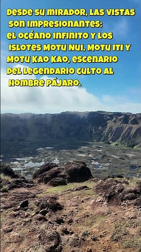 🗿 Explorando Rano Kau | El Impresionante Cráter de Isla de Pascua