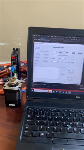 Code chạy thử nghiệm Ethercat trên C#. PC Control ứng dụng rộng rãi trong công nghiệp kết nối đơn giản tốc độ cao và chính xác, phần mềm kết nối được nhiều thiết bị chuẩn kết nối Ethercat: modul IO và rất nhiều Servo cùng 1 lúc. Phần mềm chạy được trên window và linux với cấu hình cực thấp là đủ để đáp ứng, tiết kiệm khá nhiều so với nhiều master ngoài thị trường. #EtherCAT #PCControl #vision #XuLyAnh | Phạm Giang Hải