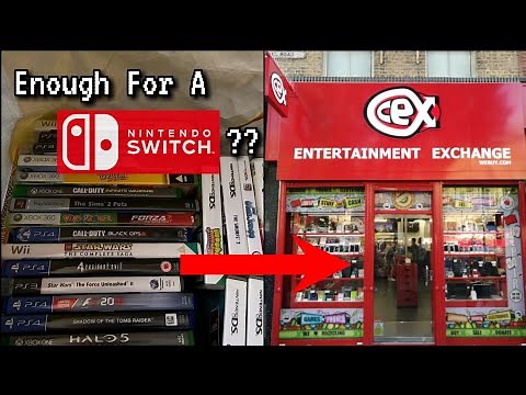 Trading 30+ CHEAP Games @ CeX - Is It Enough for a Switch?!