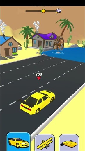🔥 Shape Transform: Shifting Car Gameplay 🚗💨 All Levels Completed | Super Satisfying Mobile Game