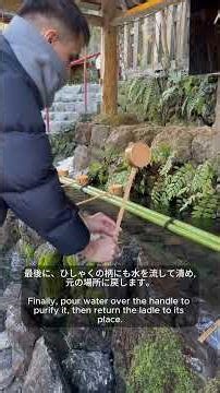 Japanese Culture: How to Purify Yourself at a Shrine