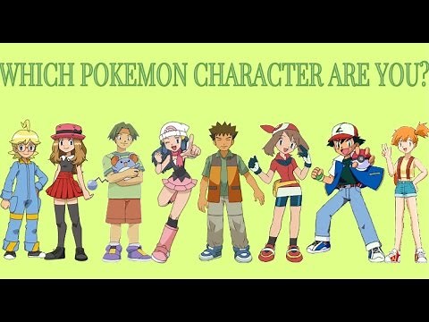 Which Pokemon Character Are You?