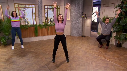 Morning Live Strictly Fitness with Janette Manrara