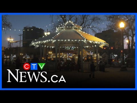 Whyte Ave lights up with cheer for Saturday event