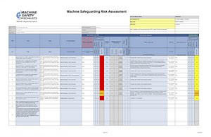ANSI/RIA Compliant Risk Assessment Spreadsheet