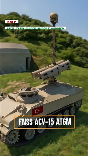 Turkish Beast FNSS ACV-15 ATGM