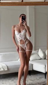 White Bridal Lingerie Set – Wedding Lace Lingerie With Garter Belt – Elegant Honeymoon Outfit – Sexy Lingerie for Bride - Etsy