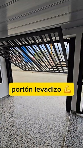 Portón levadizo #levadiso #soldador #tips #elevadores | E B Welding
