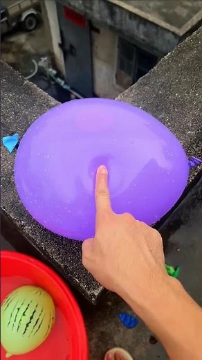 Exploding Water Balloons Drop! 💥🎈 #balloon