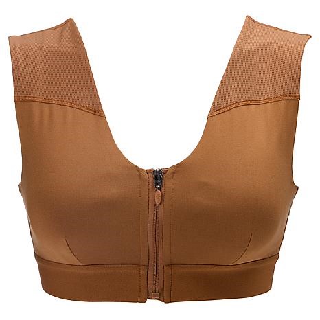 Copper Life by TommieCopper Shoulder Support Bra with Zipper | HSN