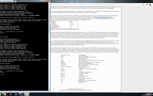 翼型计算软件_Xfoil tutorial