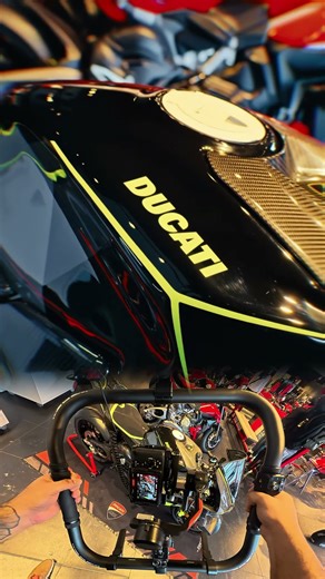 POV: You Use the Basic Ring Grip Plus to Film 🏍 Ducati Lamborghini #TILTA #SHORTS