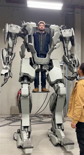 This Mech Suit Is Built to Be Worn #robot #mech #tech