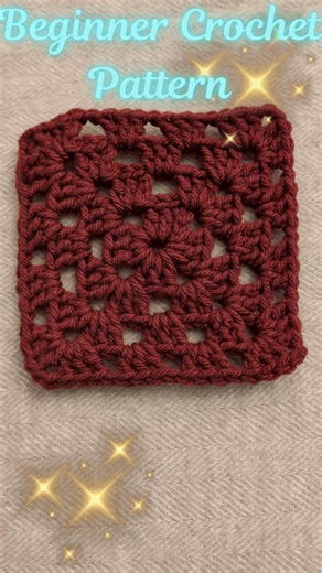 Granny Square Crochet Pattern PDF | Beginner Easy Digital Download | Classic Square - Etsy Australia