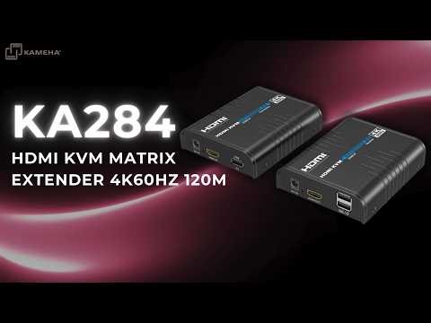 KA284 HDMI KVM MATRIX EXTENDER 4K60HZ 120M