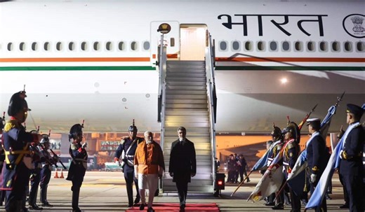 PM Modi arrives in Buenos Aires, Argentina