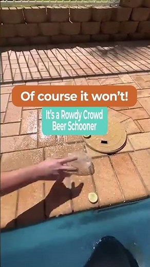 Will This Beer Schooner Shatter? 🍺 #GetRowdy