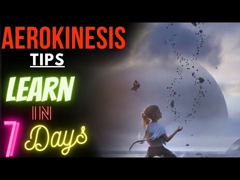 Aerokinesis // How To Learn It In Only 7 Days || Aerokinesis In Hindi For Beginners .