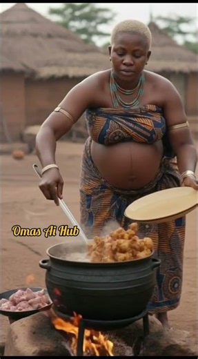 watch and see how I made the perfect fried tur.key ever.#villagelife #shortvideo #ai #foodvlog