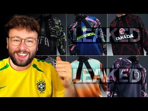 These LEAKED Nike World Cup kits are UNREAL!