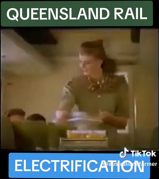 Queensland Rail Electrification Transformation in the 80s