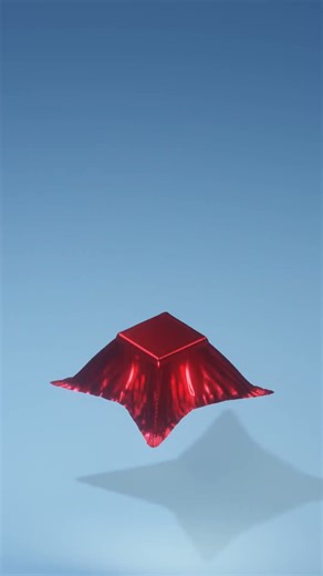 Cloth animation #blender3d #shorts #satisfying #foryou