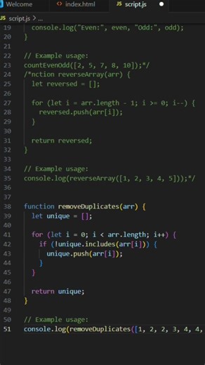 practice js #webdevelopment #coding #programming