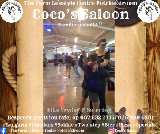 1.5K views · 18 reactions | Kom maak gerus n draai by jou gunsteling langarm dans plek! Ons is familie vriendlik! 鸞 #afrikaans #linedance #langarm #Potchefstroom #twostep #potch #vasdans | The Farm Lifestyle Centre Potchefstroom | Facebook