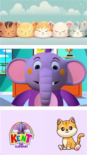 Kitty Kat, Kitty Kat #shorts #kidssong #nurseryrhymes #abclearningclub