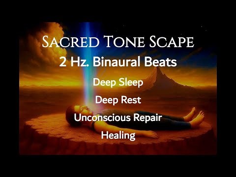 2 Hz Delta Binaural Beats 283 Hz & 285 Hz Frequencies Deep Sleep, Rest & Healing (Full Session)