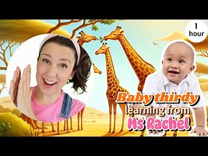 Baby thirdy’s pool time | Swimming - learning from ms rachel #babythirdy