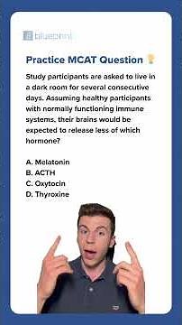 MCAT Practice Question: Endocrine System