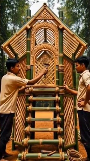 From Nothing to Bamboo Dream Home | Forest Build