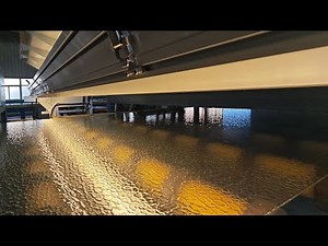 Patterned Glass Production Line at MIGO GLASS