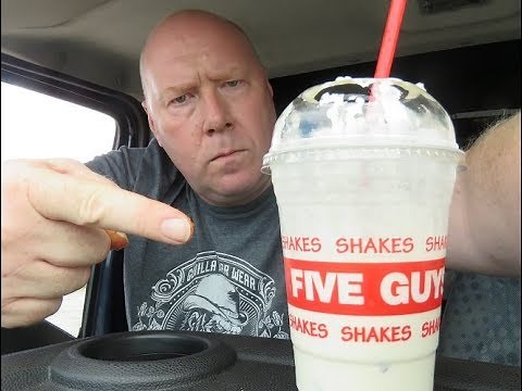 Five Guys Bacon Milkshake