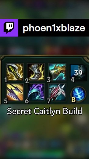 Check Out the New Caitlyn Build in League of Legends! #LeagueofLegends #Caitlyn #Arcane