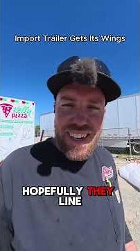 Installing Axles on a Imported Trailer #import #install #smallbusiness