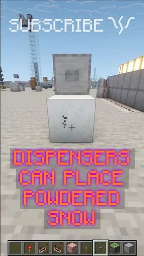 Create a TRAP FLOOR with POWDERED SNOW and DISPENSERS! | Redstone with PsiVolt #minecraft #redstone