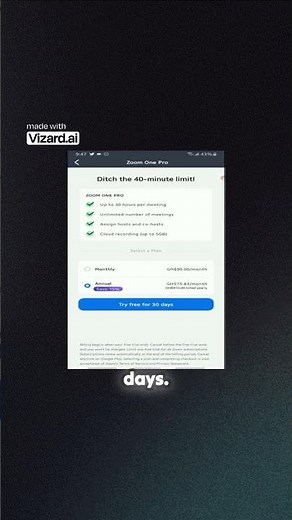 Unlock Zoom Pro for Free: 30-Day Trial Explained #techguides #techguyhub #zoompro #zoom #shorts