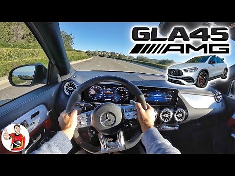 The 2022 Mercedes-AMG GLA45 is Germany's Sense of Humor (POV Drive Review)