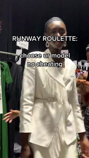 POV: ur the casting director…choose ur model #model #casting #fashionweek #runway